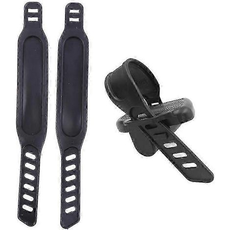 1 paire de sangles de pédales de vélo d'appartement neuves, sangles d'étrier, accessoires pour équipement de fitness - Bon état (1/4)