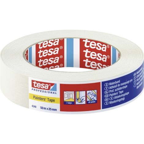 tesa STANDARD 04348-00016-03 Kreppband tesakrepp® Beige (L x B) 50 m x 25 mm 1 St. (1/5)