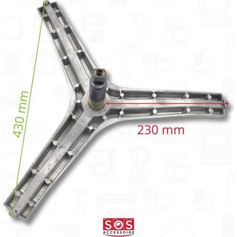 Croisillon De Tambour - 250 Mm Rayon 124 Mm - Pour Lave-Linge - 1 Pièce (1/5)