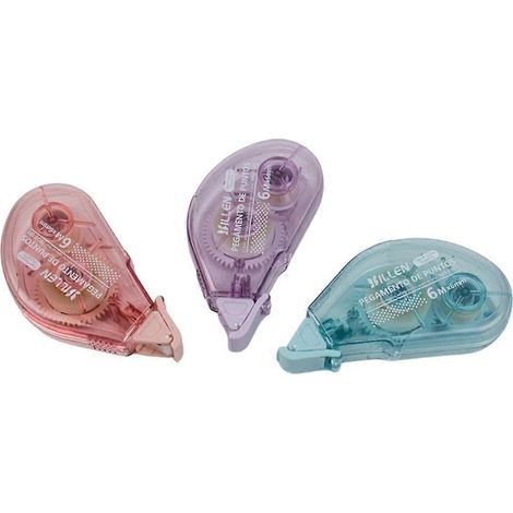 Distributeur de ruban adhésif double face à pastilles adhésives, idéal pour le scrapbooking, les loisirs créatifs, les albums photo et la création de cartes (3 pièces). (1/5)