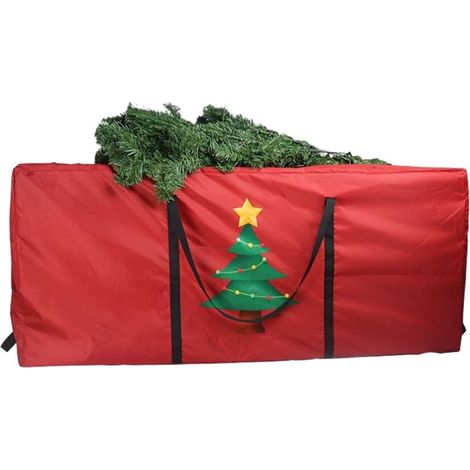 48in Sac de Rangement pour Sapin de Noël, Sac de Rangement étanche de Haute qualité, matériau Oxford imperméable, pour Arbres de Noël et Autres décorations de Noël (1/5)