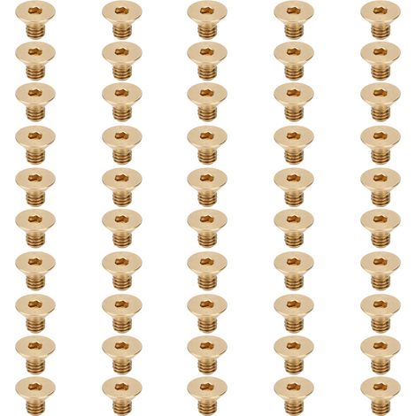 Vis Hexagonale à Embase Cuvette - Lot de 50 - Cuivre Pur - Vis à Six Embouts (1/5)