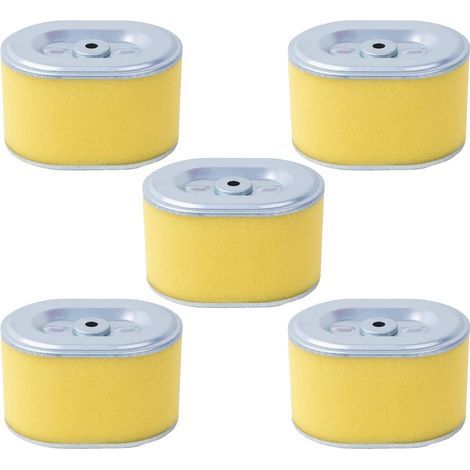 Lot de 5 filtres à air pour Honda GX160, GX200, GX140, GX100, GX110, GX120, filtre à air ADEFOL avec préfiltre, pièces de rechange professionnelles pour moteurs 5 CV, 5,5 CV et 6 CV. (1/5)
