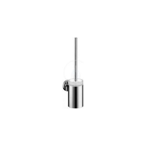 Hansgrohe 40522000 LOGIS spazzola wc con contenitore a parete, finitura cromo | Prezzi e offerte su Tavolla.com (1/2)