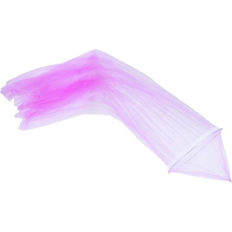 Moustiquaire suspendue Princess Dome rouge, fabriquée en fil (1/5)
