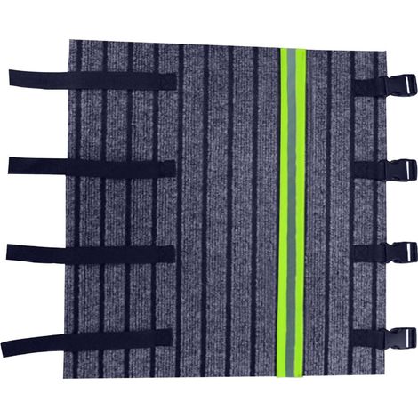 Protections pour Marches De Camping-Car,Housse de Protection pour Marches d'Accès Bandes Réfléchissantes, Tapis Imperméable Réglable pour Échelle de Caravane (1/5)