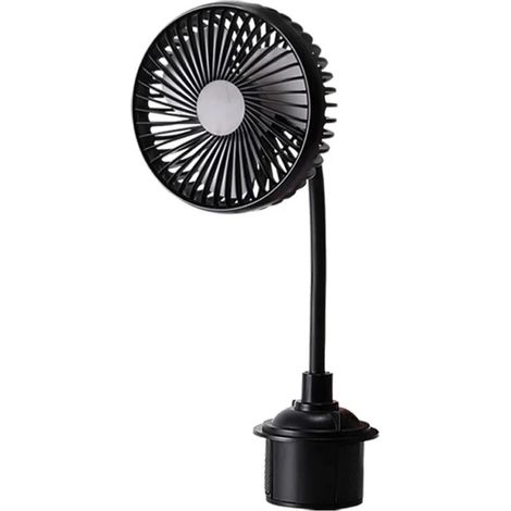 Support De Verre Voiture Portatif Silencieux Puissant Ventilateur (1/5)