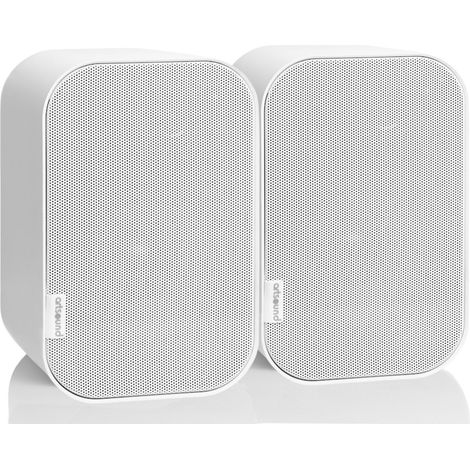 Artsound UNI20, Set aus 2 passiven Lautsprechern, 2-Wege HiFi-Lautsprecher, 10-40 Watt, Wandhalterung mit Kugelgelenk, geeignet für Räume bis zu 20 m² wie Flur, Küche, Toilette, Farbe: weiß