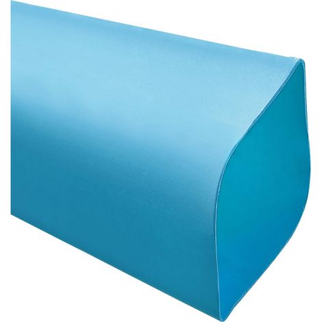STEX24 Schrumpfschlauch 2:1, Meterware, blau 76,2/38,1mm, 3 Zoll, WSM2 Schrumpftemperatur mind. 110°C, vollständig bei mind. 120°C - 1 Meter (1/2)