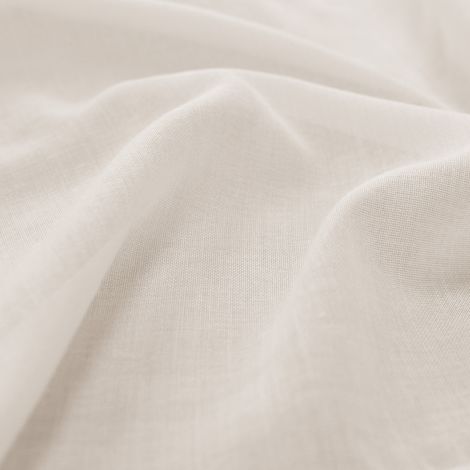 Tissu en étamine unie non feu M1 Naturel 300 cm