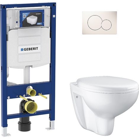 Pack Bati support geberit et Wc suspendu Grohe bau (1/5)