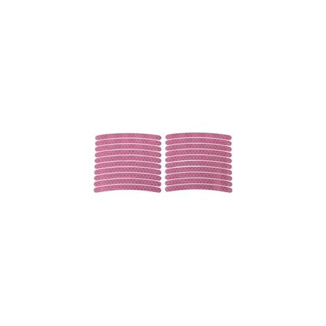 20 Pcs Arc Roue Jante Autocollants Voiture Roue Jante Rubans Décoration Autocollants Pour 14-22" Néon Rose Réfléchissant Pet (1/5)