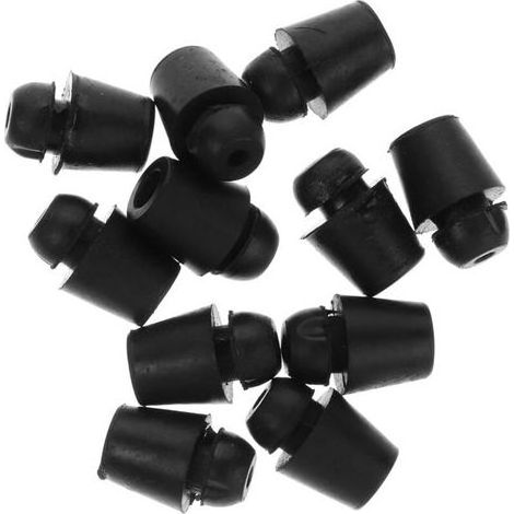 Pair CSPARKV 10Pièces Amortisseurs Caoutchouc pour Portes de Voiture Porte Antichoc pour Capot Accessoires de Sécurité Automobile (1/5)