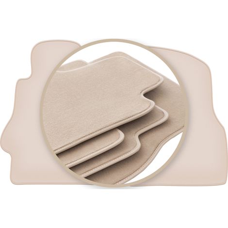Tapis beiges PREMIUM pour : Toyota MR2 ZZW30 coupé 1999-2007 (1/5)