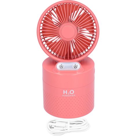 Ventilateur Brumisateur USB 4000mAh Double Brume Rafraîchissant pour Bureau Chambre (1/5)