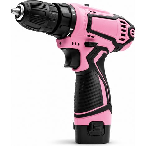 Perceuse Visseuse 12 V sans Fil en Sac Rose Maison (1/5)