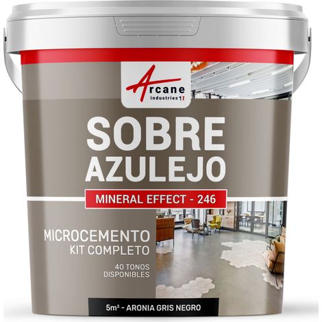 Microcemento sobre azulejos