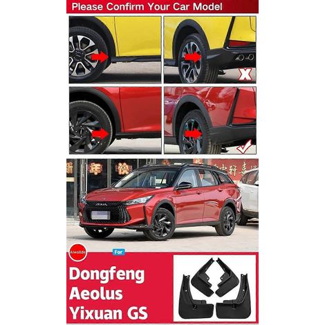 Schmutzfänger für Dongfeng Aeolus YIXUAN GS 2021 2022 Schmutzfänger Spritzschutz Kotflügel vorne hinten Auto Styline Autozubehör--YIXUAN GS