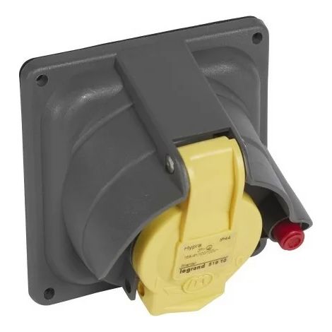 Legrand 051910 Prisinter panel 2P+E 16A 110V plastic