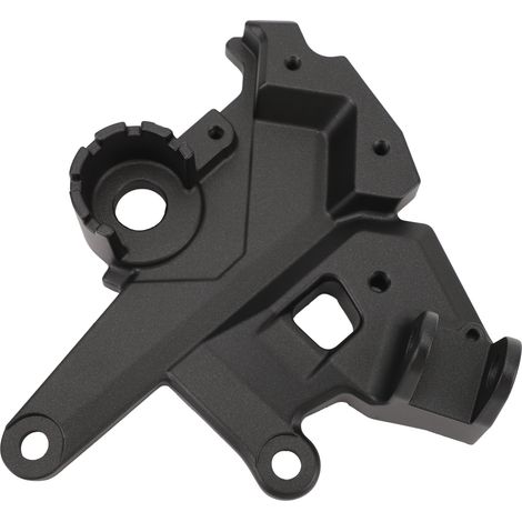 Rechts vorne liegende Fußstützenhalterung aus hochfester Aluminiumlegierung für ER650 Z650 EX650 (2017-2023). (1/5)