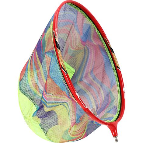 Épuisette de poche couleur carbone, tête d'épuisette à séchage rapide, matériel de pêche léger 35 cm (1/5)