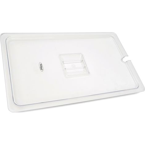 Couvercle Gastronorm - 1/1 GN - en polycarbonate - avec enfoncement - Maxima (1/3)