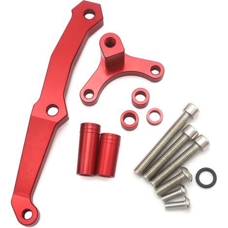 Pièces et accessoires pour motos Kawasaki Z800 13-18 : amortisseur de direction, support de règle en titane, stabilisateur de direction (1/4)