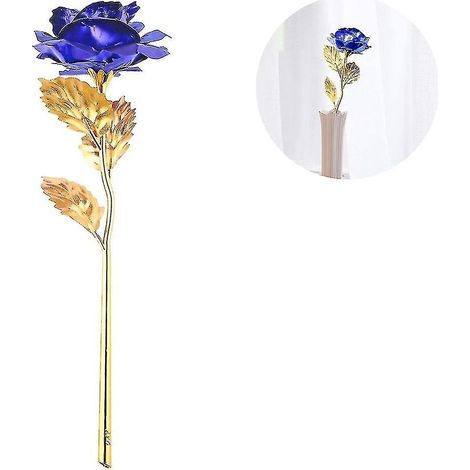 Cadeau de roses pour la fête des mères, roses violettes et support en forme d'amour (1/4)