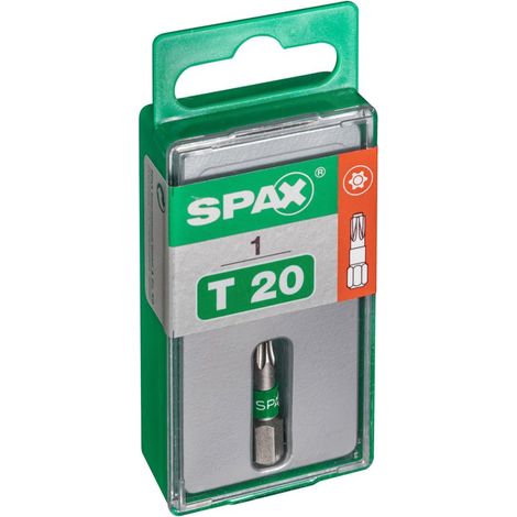 SPAX Embout acier SPAX