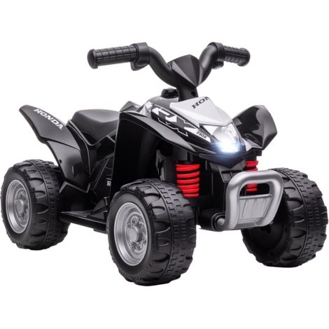 Elektroquad, Kinderquad, 2,8 km/h, LED-Scheinwerfer, für 1,5-3 Jahre, schwarz, 65,5 x 38,5 x 43,5cm 
On-Site (1/5)