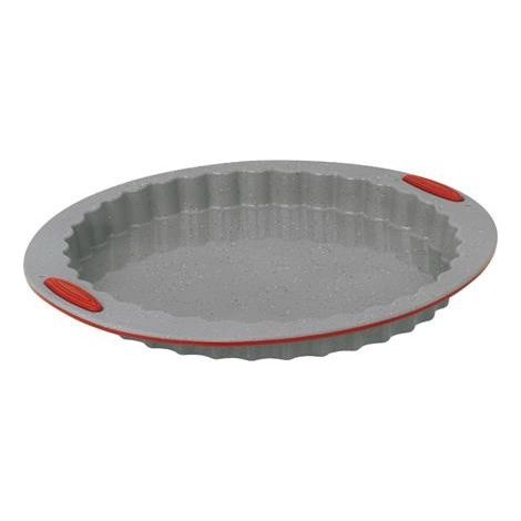 MOLDE SILICONA PLATINO TARTA MANZANA 26  Ø