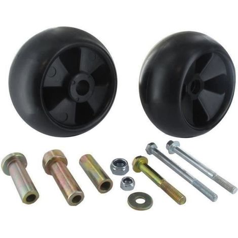 Roue Anti-Scalp - Pour Tondeuse ZTRAK John Deere 737 757 - Carter de Coupe 60 Pouces - Lot de 1 (1/2)