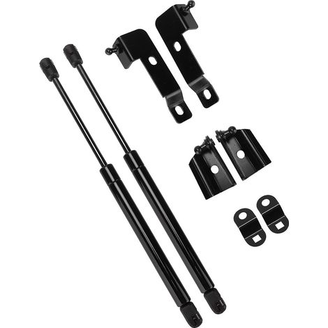 2 vérins à gaz de capot moteur, amortisseurs, tiges de support en acier au carbone, remplacement pour Navara 2004-2018 (1/5)