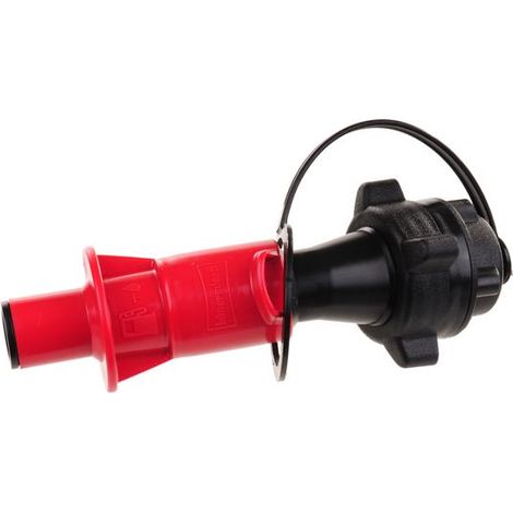 Tube d’écoulement-sécurité carburants, noir-rouge, 160mm 819811 (1/2)
