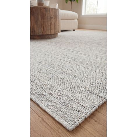 Tapis Kelim moderne Tapis Dream  - 150x80cm, Rectangular - 100% Laine vierge - Tissé main - Argent