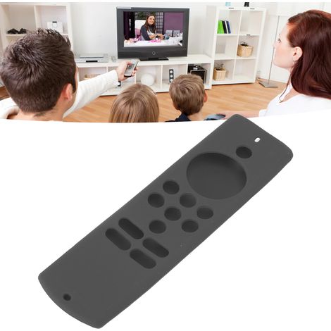 Rutschfester, strapazierfähiger Silikonschutz mit Trageschlaufe für Fire TV Stick Lite, dunkelgrau (1/5)