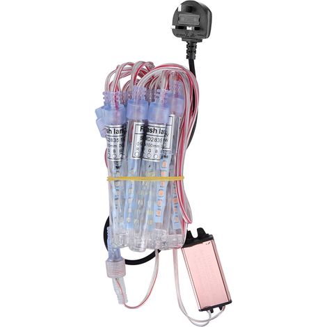 Guirlande lumineuse LED extérieure effet pluie de météores pour décoration de Noël et de mariage (1/5)