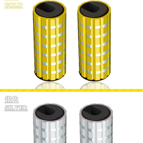 Motorcycle modification parts: front footpegs for road, crossover, men's motorcycles, front footpegs (1/3)