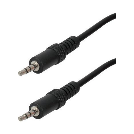 Rallonge Jack Ø 3,5 mm mâle/mâle stéréo 3 mètres - SEDEA - 914645