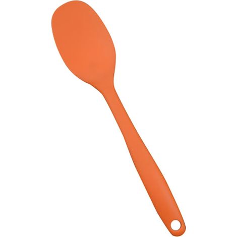 Cuillère À Soupe En Silicone - 21 cm - Résistant Au Four Congélateur Et Lave-Vaisselle - Usage Cuisine Et Service - 1 Pièce (1/2)