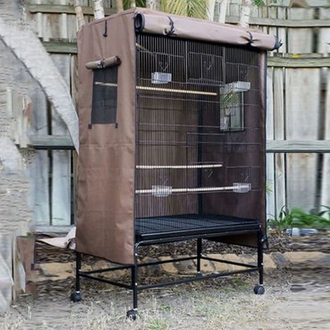 Wasserdichte Garten- und Terrassenüberdachung, Vogelkäfigabdeckung, staubdichte Abdeckung, Möbelschutz (1/5)