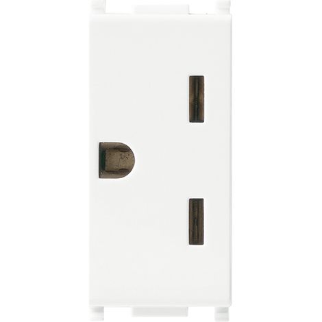 VIMAR - 14247 2P+T 15A amerikanische Steckdose, weiß