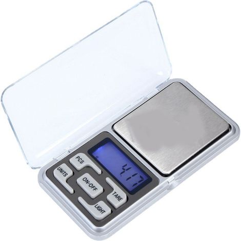 Balance électronique miniature 200g, précision au gramme, écran LCD, pèse-aliments intelligent portable de poche (1/5)