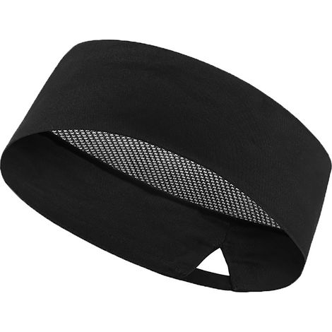 Toque de chef noir professionnel, casquette culinaire unisexe, taille unique, idéale pour cuisine et pâtisserie, vente exclusive au Mexique, sans échantillon disponible. (1/5)