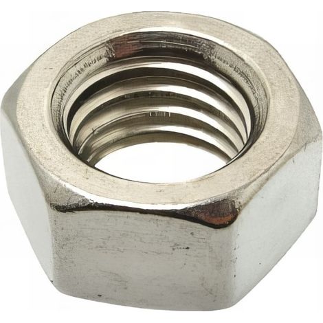 15 écrous HU DIN934 a4 mm - Diamètre 20 mm mm