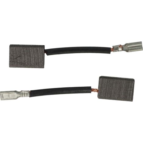 vhbw 2x Kohlebürste 13,8 x 8,9 x 6mm kompatibel mit Hitachi / Hikoki DH 36DL Bohrhammer