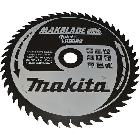 Makita MAKBLADE+ Hoja de sierra 300x30x48Z - B-33504