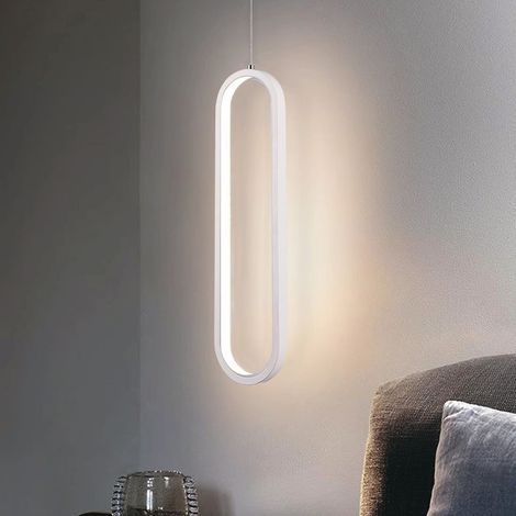 V-TAC LED Pendelleuchte 13W Modernes Design 100x70x1530mm Weiß Warmweiß (1/5)