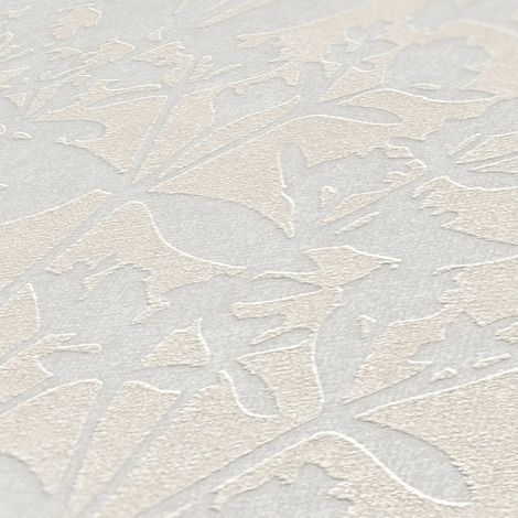 A.S. Creation Terra 389245 Vliestapete Blumenoptik 10.05 x 0.53 m Creme Wohnzimmer Schlafzimmer Flur Küche Esszimmer Badezimmer Bad Arbeitszimmer Büro Diele (1/5)