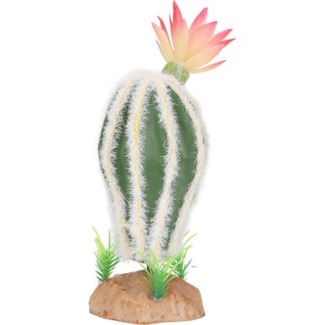 Plante cactus artificielle décorative pour aquarium, terrarium ou autre aquarium. (1/5)